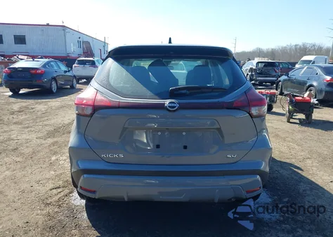 2023 Nissan Kicks Sv Xtronic Cvt z USA, uszkodzony, nr VIN 3N1CP5CV0PL468890